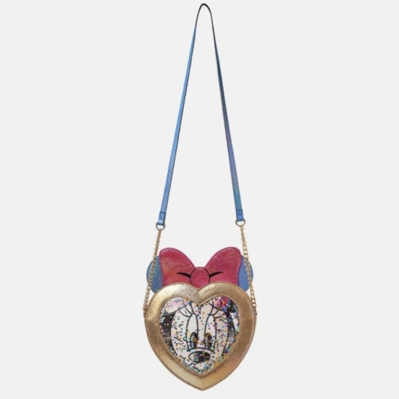 DANIELLE NICOLE Minnie Mouse Confetti Crossbody Bag - Picture 2 of 6
